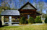 (41) Log Cabin, Smoky Mountain N.P., N.C.
